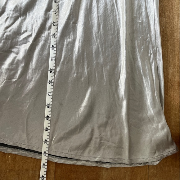 Vintage 1990s Silver Spaghetti Strap Dress - Picture 7 of 13